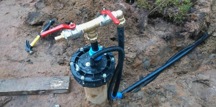Насос не качает воду из скважины: что делать